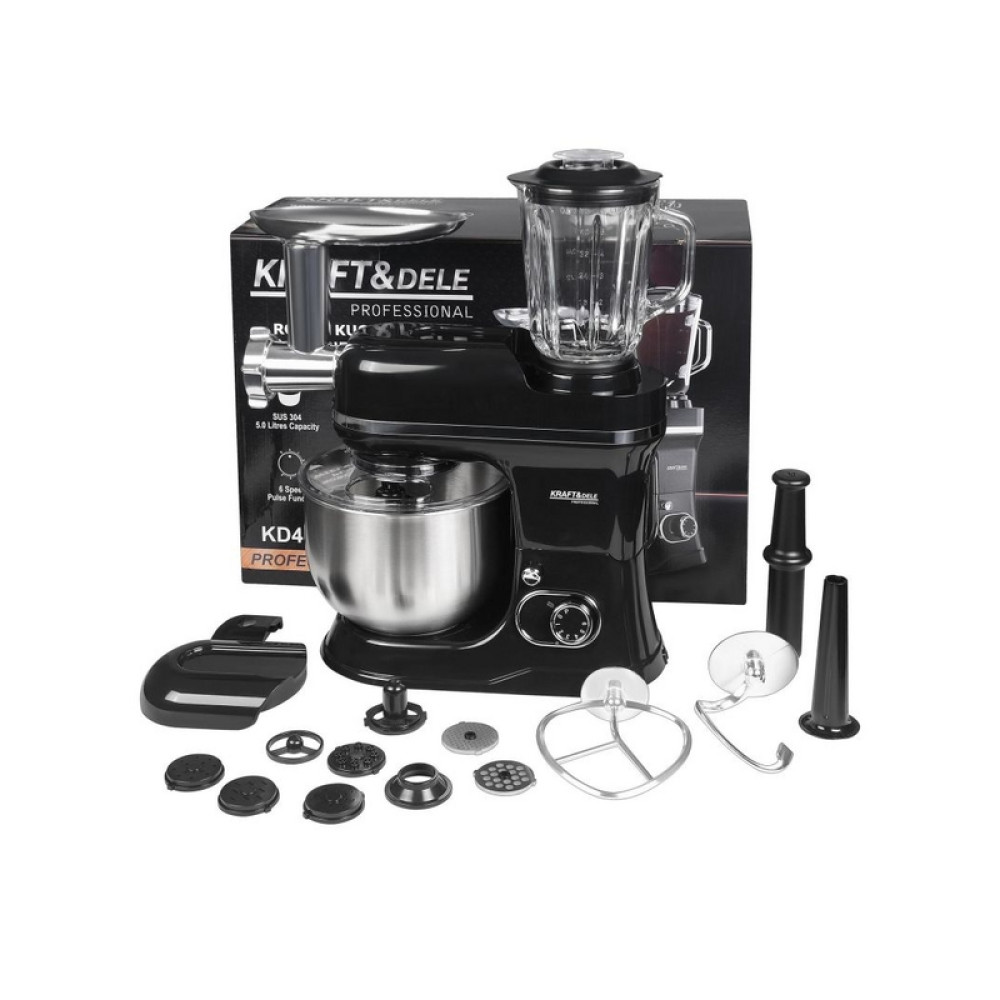 Robot de bucătărie planetar max 3000W / 5L Kraft&Dele KD4147