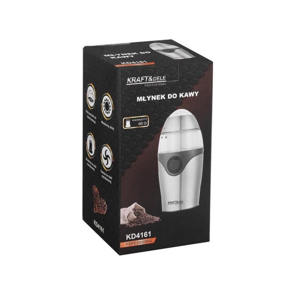 Rasnita electrica pentru cafea 60G 300W Kraft&Dele  KD4161