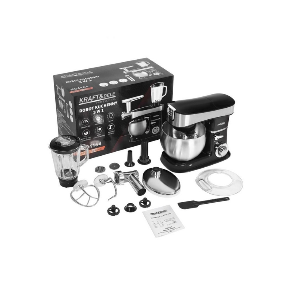 Robot de bucatarie Kraft&Dele KD4164 3in1 6L 2200W