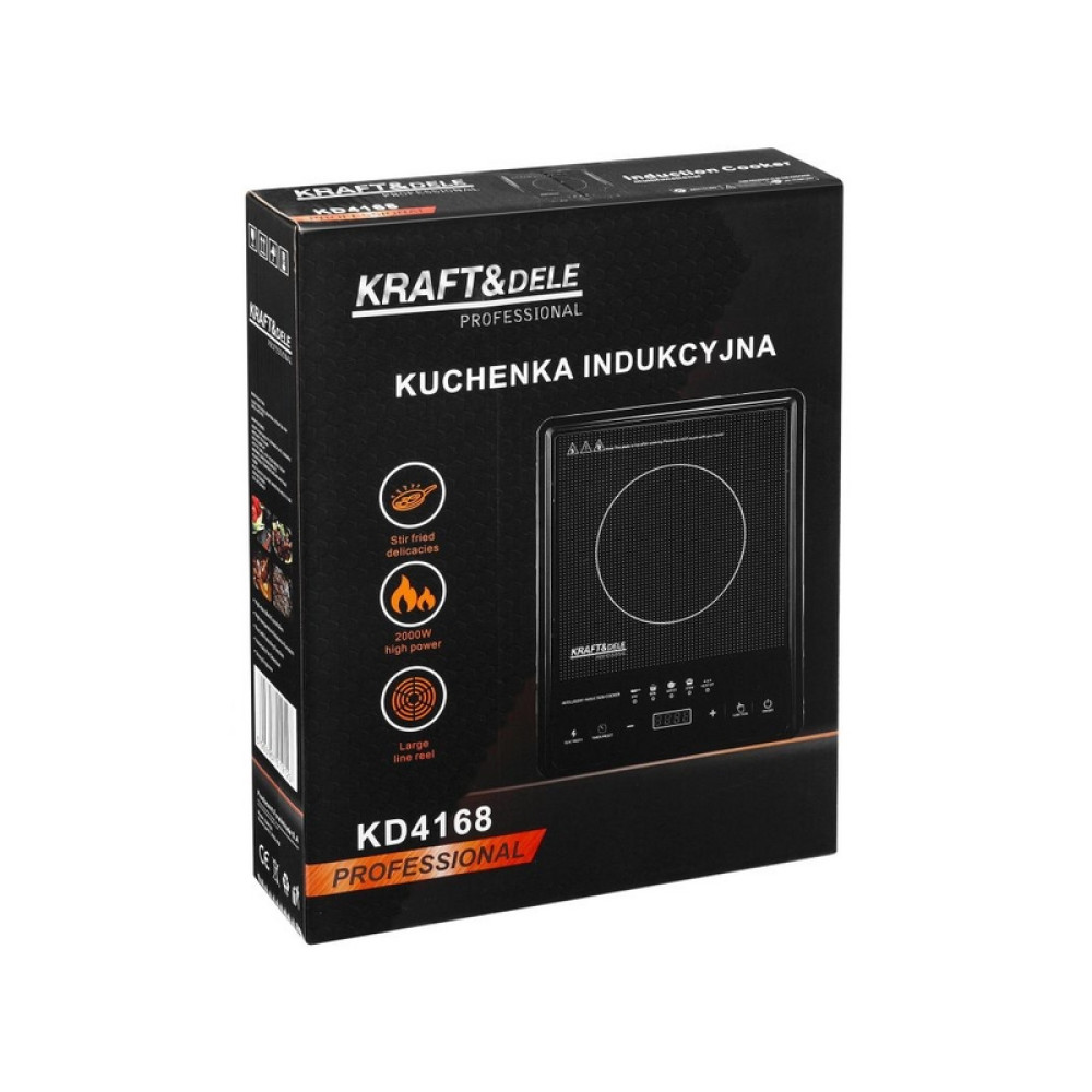 Plită cu inducție de 2000 W Kraft&Dele KD4168