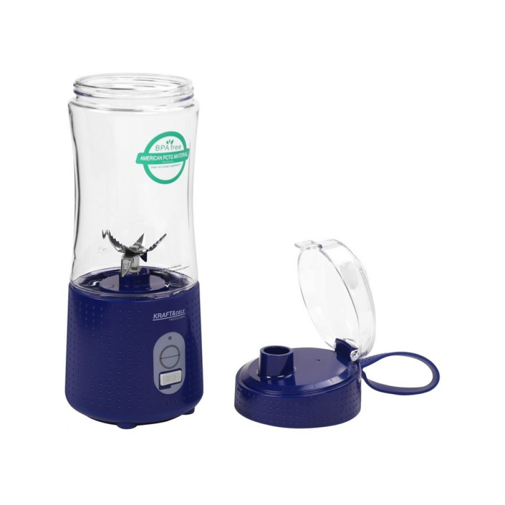 Blender cu baterie USB-C 380ml / 2x3000mAh Kraft&Dele KD4171