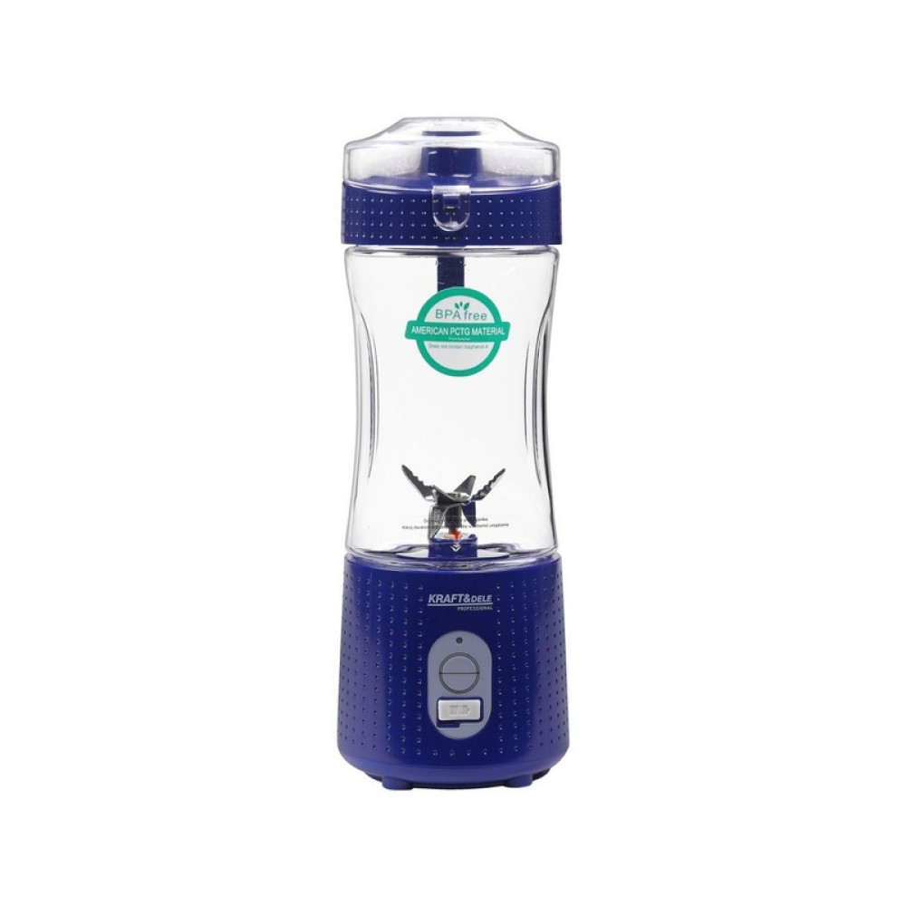 Blender cu baterie USB-C 380ml / 2x3000mAh Kraft&Dele KD4171
