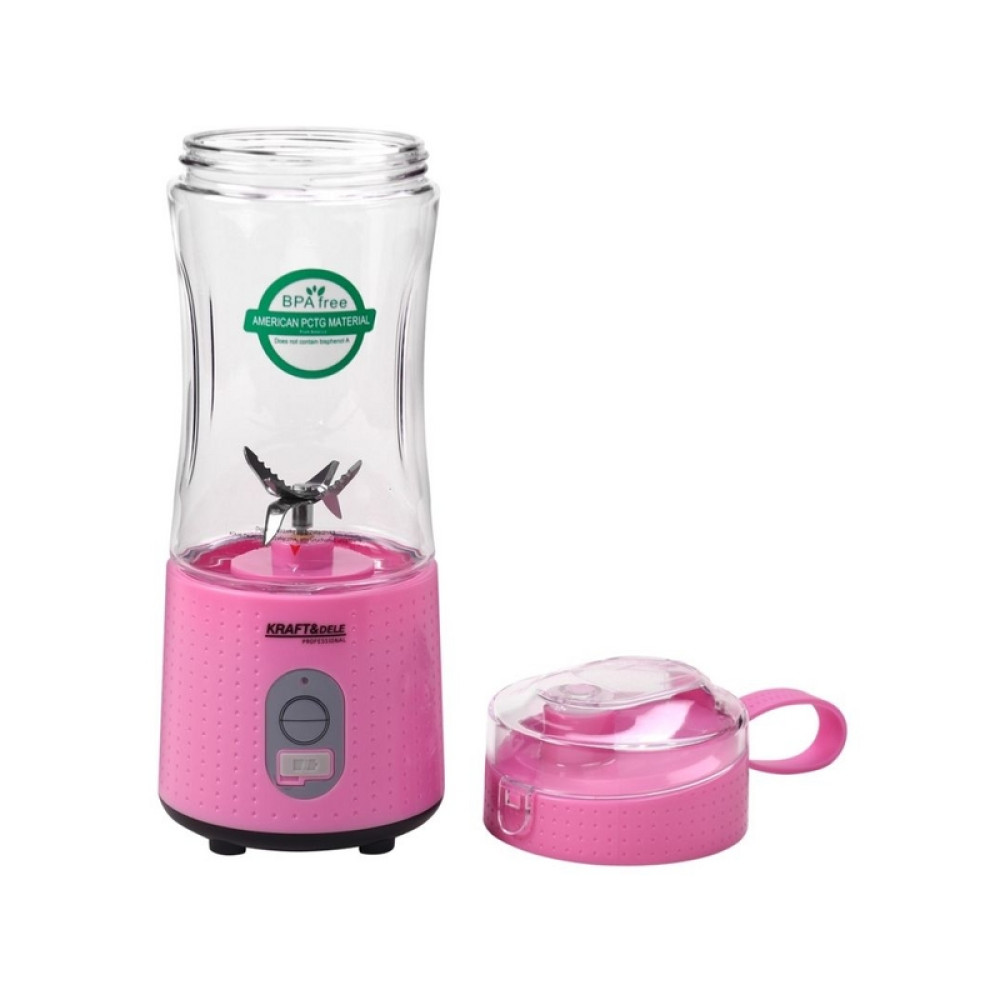 Blender cu baterie USB-C 380ml / 2x3000mAh Kraft&Dele KD4172