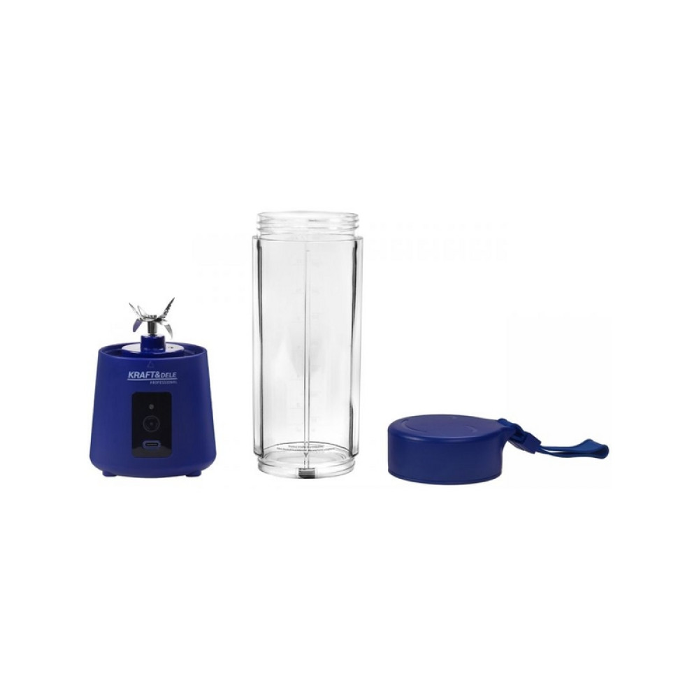 Blender cu baterie USB-C 400ml / 2x3000mAh Kraft&Dele KD4174