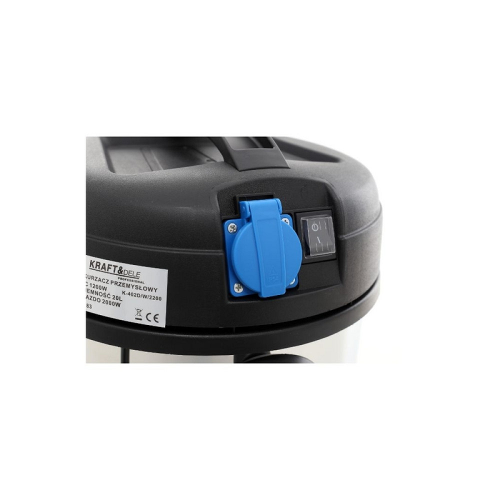 Aspirator industrial 20L 1200W Kraft&Dele KD483