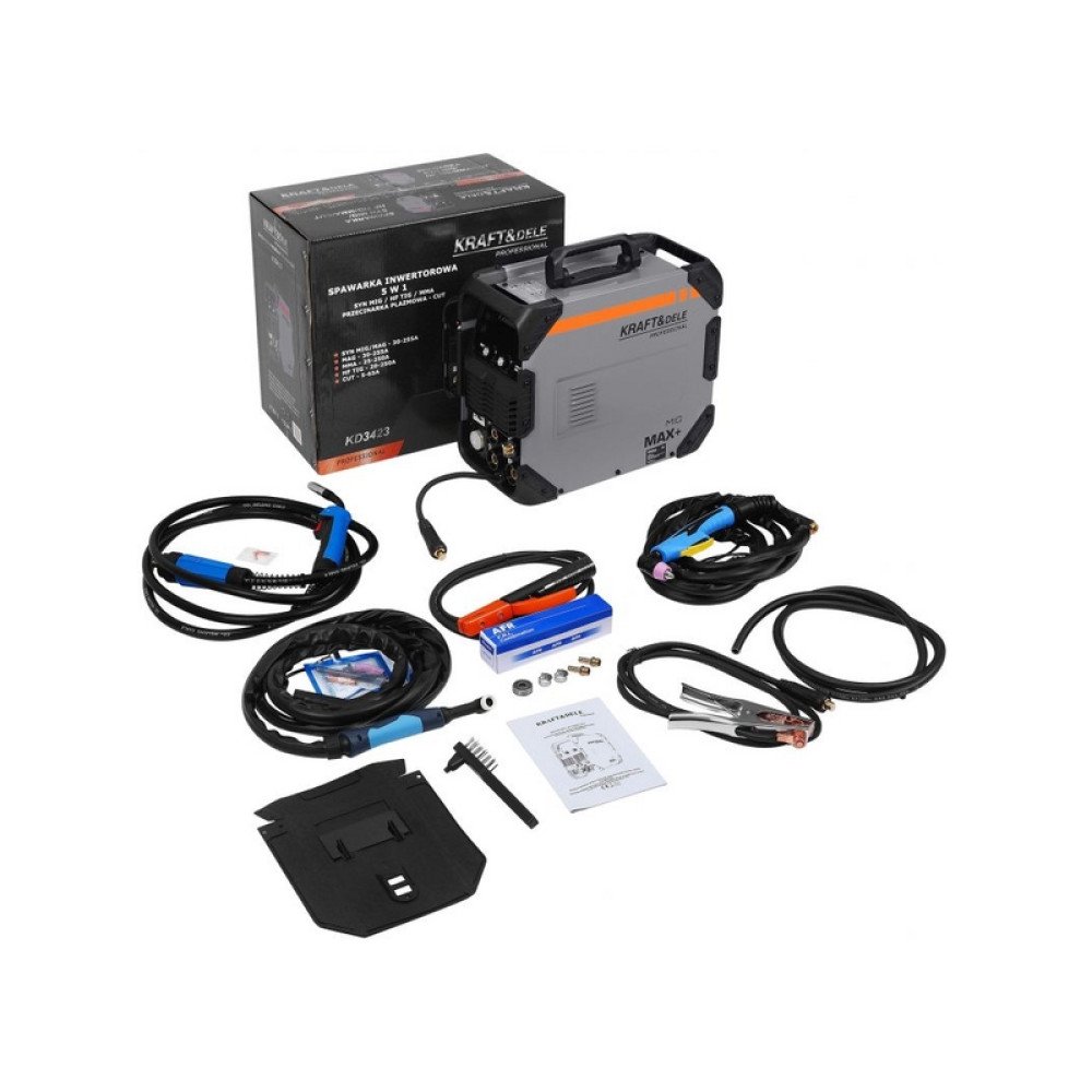 Aparat de sudat semi-automat Kraft&Dele KD3423 255A 5in1