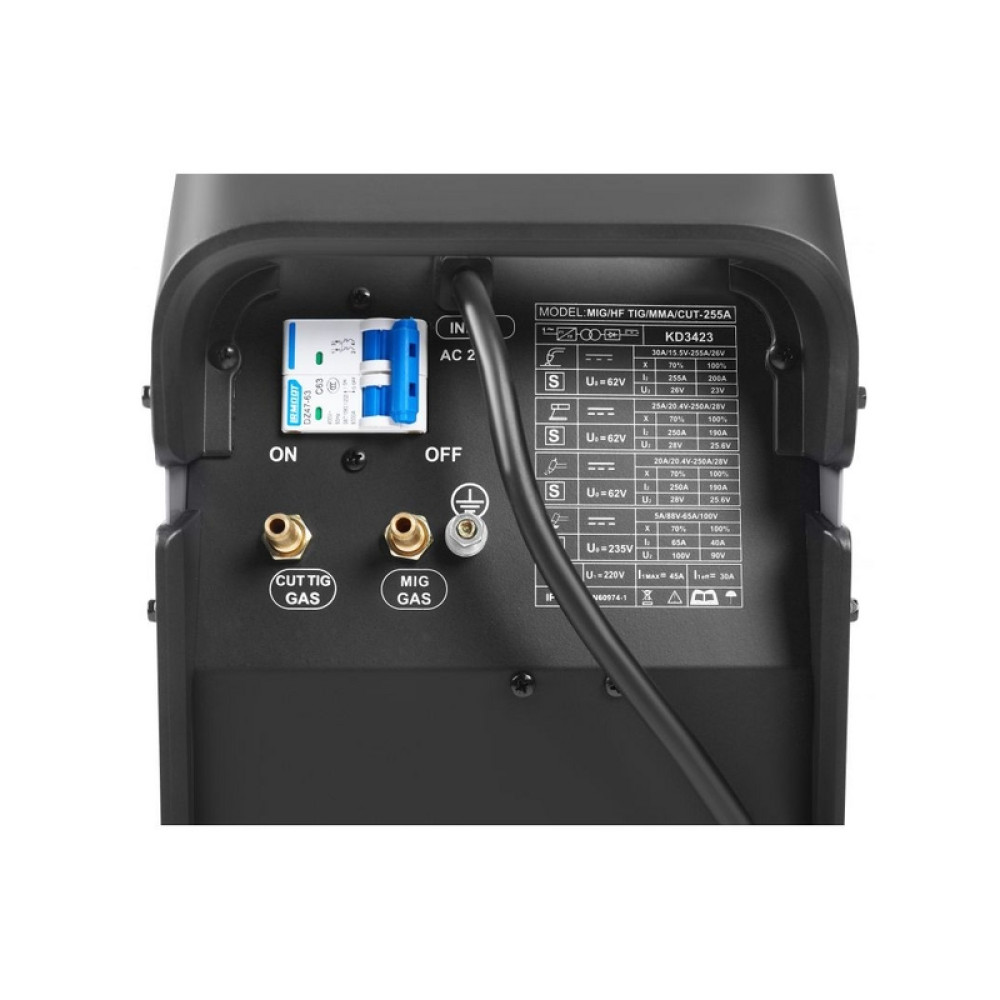 Aparat de sudat semi-automat Kraft&Dele KD3423 255A 5in1