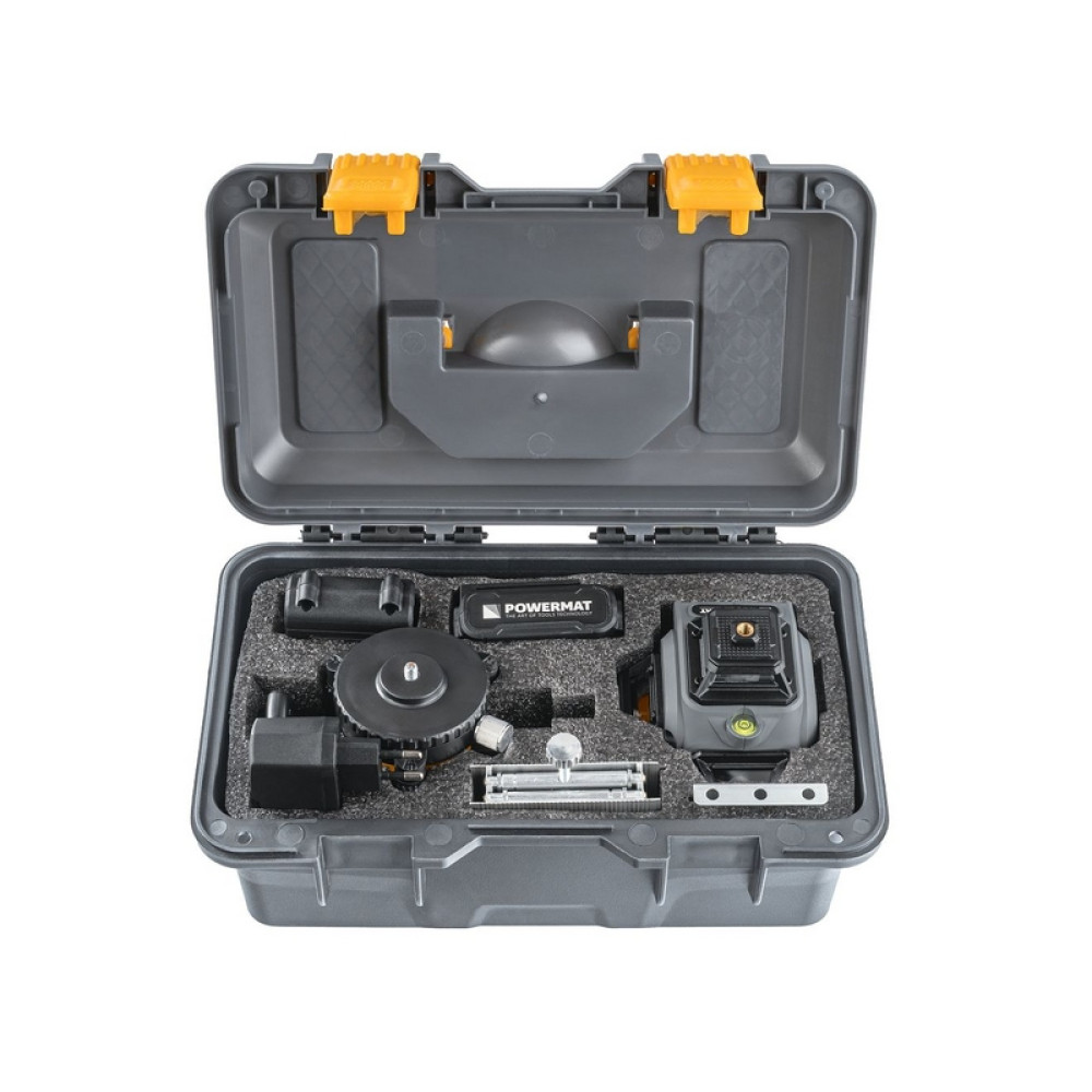 Nivela laser 16 linii 360° PM-PLK-4DM3 40m POWERMAT
