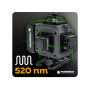 Nivela laser 16 linii 360° PM-PLK-4DM3 40m POWERMAT