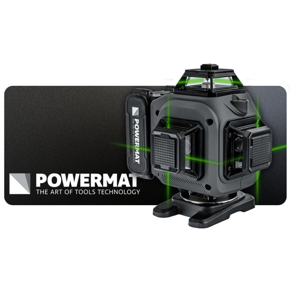 Nivela laser 16 linii 360° PM-PLK-4DM3 40m POWERMAT