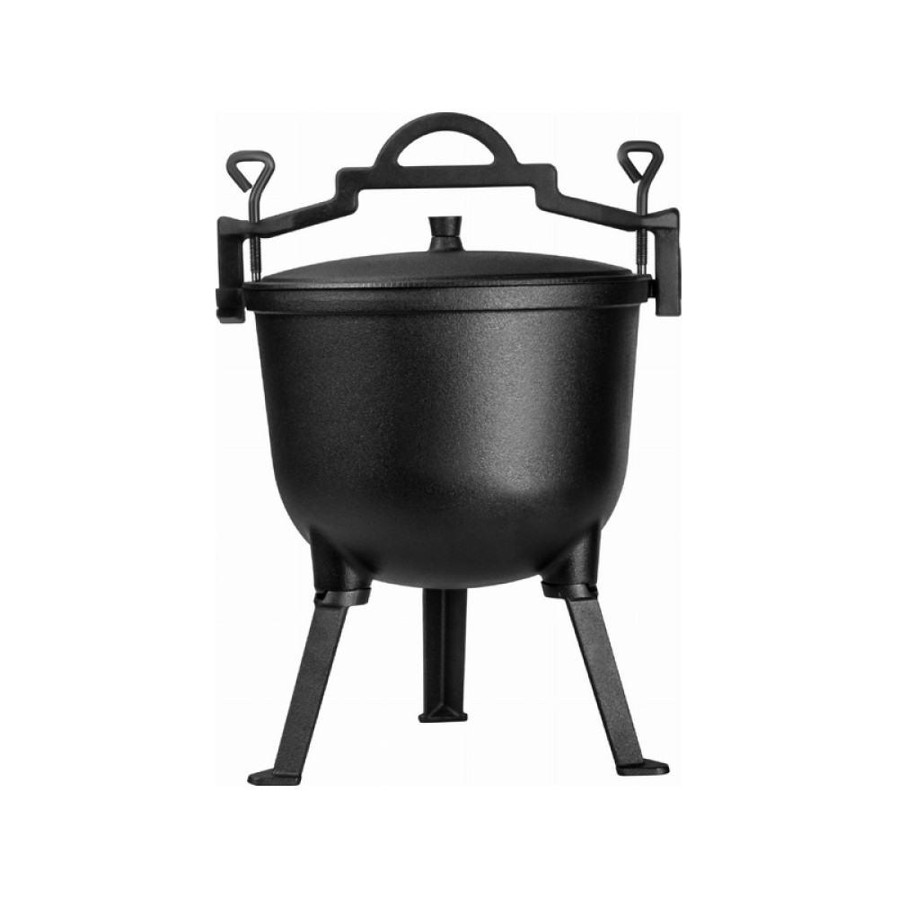Cazan de vânătoare / Oală din fontă 10L KD4187 KRAFT&DELE
