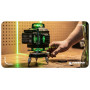 Nivela laser PM-PLK-4DM2 4D 40m POWERMAT