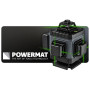 Nivela laser PM-PLK-4DM1 4D 40m POWERMAT
