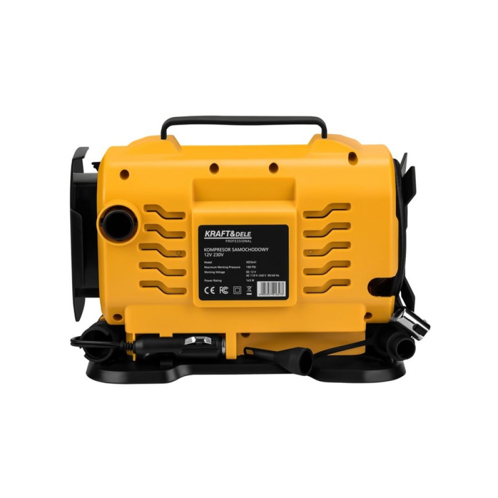 Compresor auto cu funcție de lanternă 12/230V KD3441
