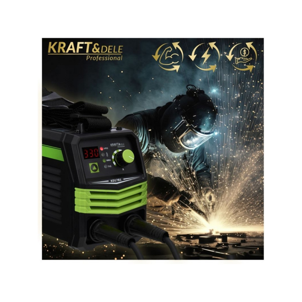 Aparat de sudură cu invertor MMA TIG LIFT VRD KD1781 330A