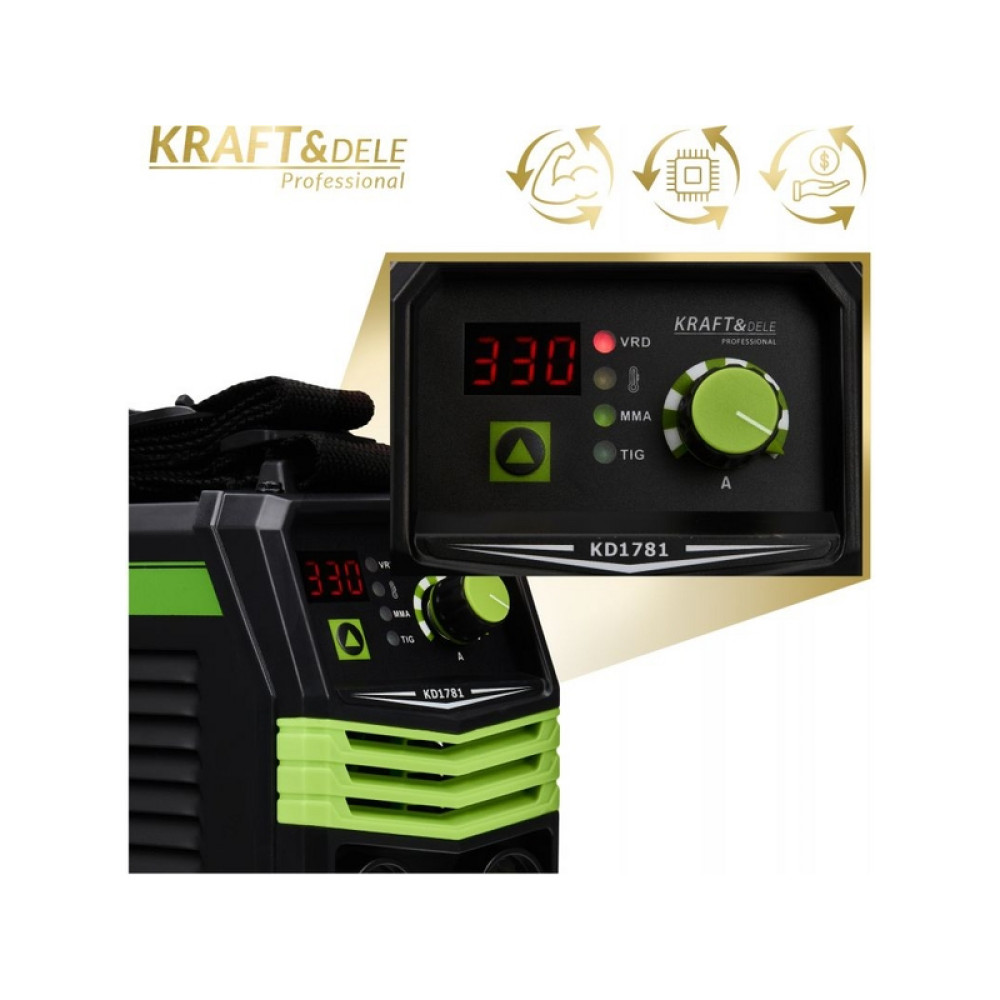 Aparat de sudură cu invertor MMA TIG LIFT VRD KD1781 330A