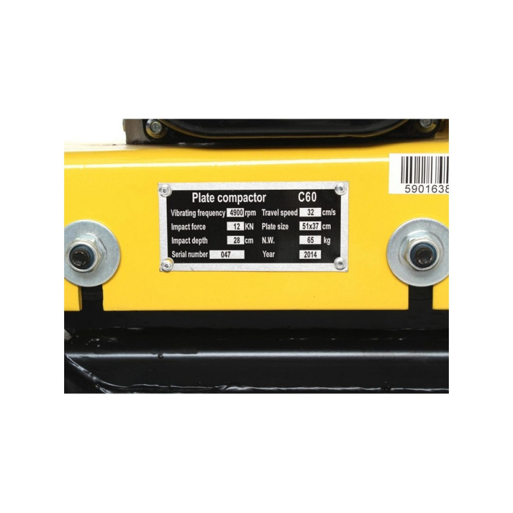 Compactator de sol 5,5 CP 65 KG KD1180