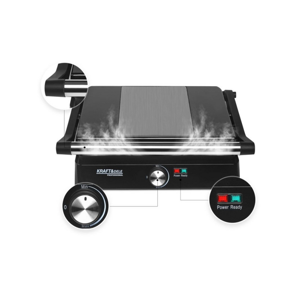 Gratar electric 2400W Kraft&Dele KD4103