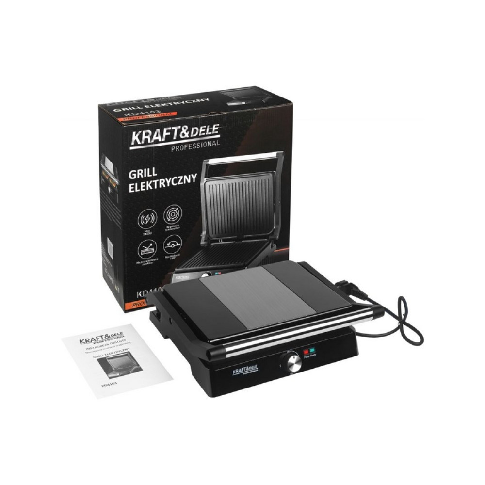 Gratar electric 2400W Kraft&Dele KD4103