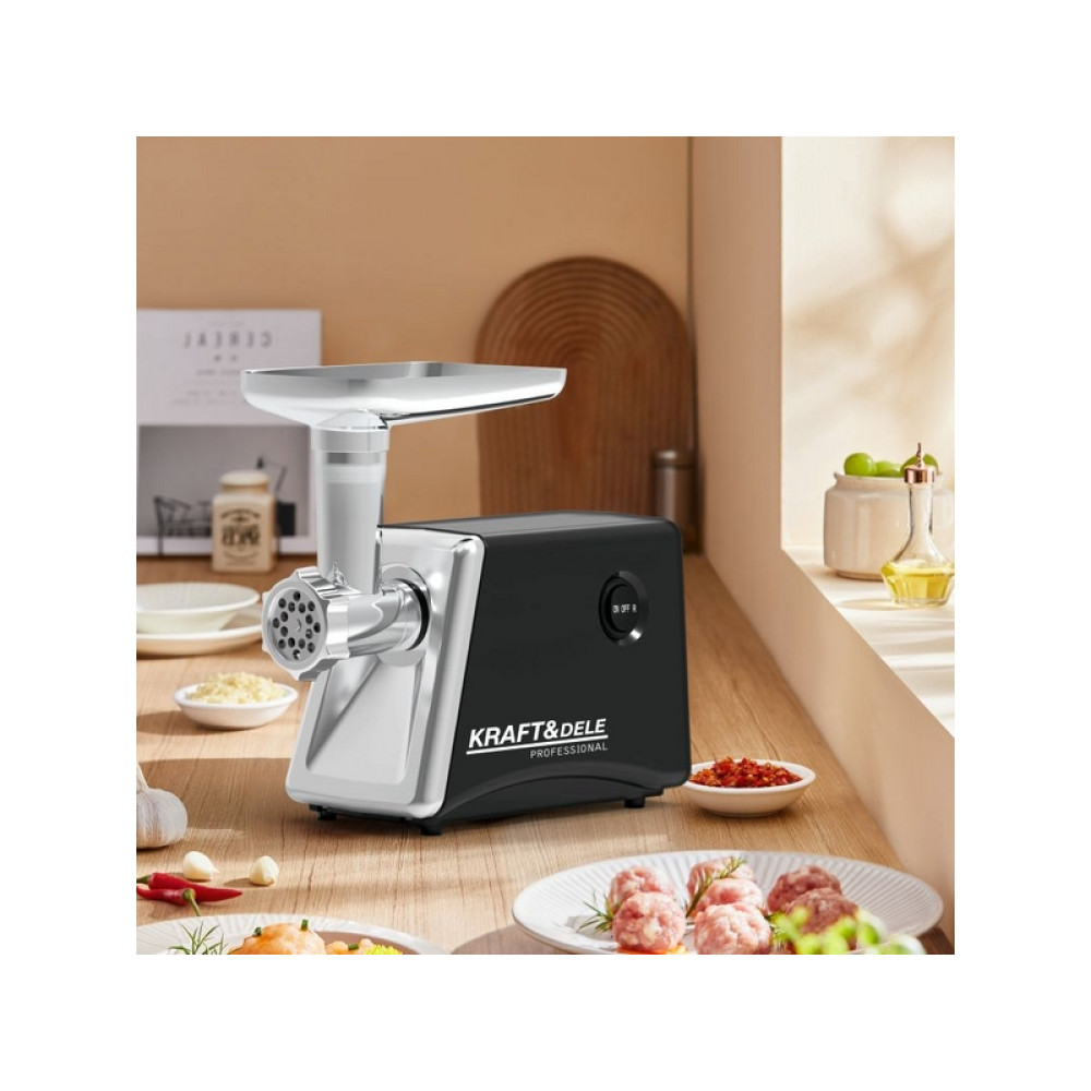 Mașină de tocat carne + accesorii 2000W Kraft&Dele KD4143