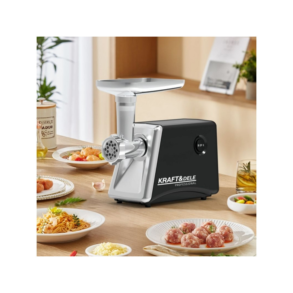 Mașină de tocat carne + accesorii 2000W Kraft&Dele KD4143