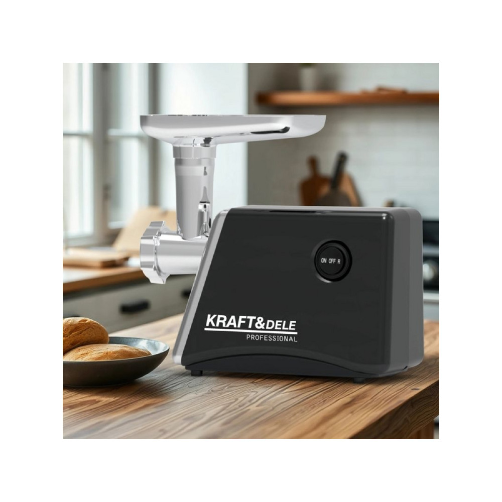 Mașină de tocat carne + accesorii 2000W Kraft&Dele KD4143