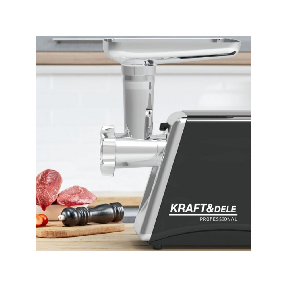 Mașină de tocat carne + accesorii 2000W Kraft&Dele KD4143