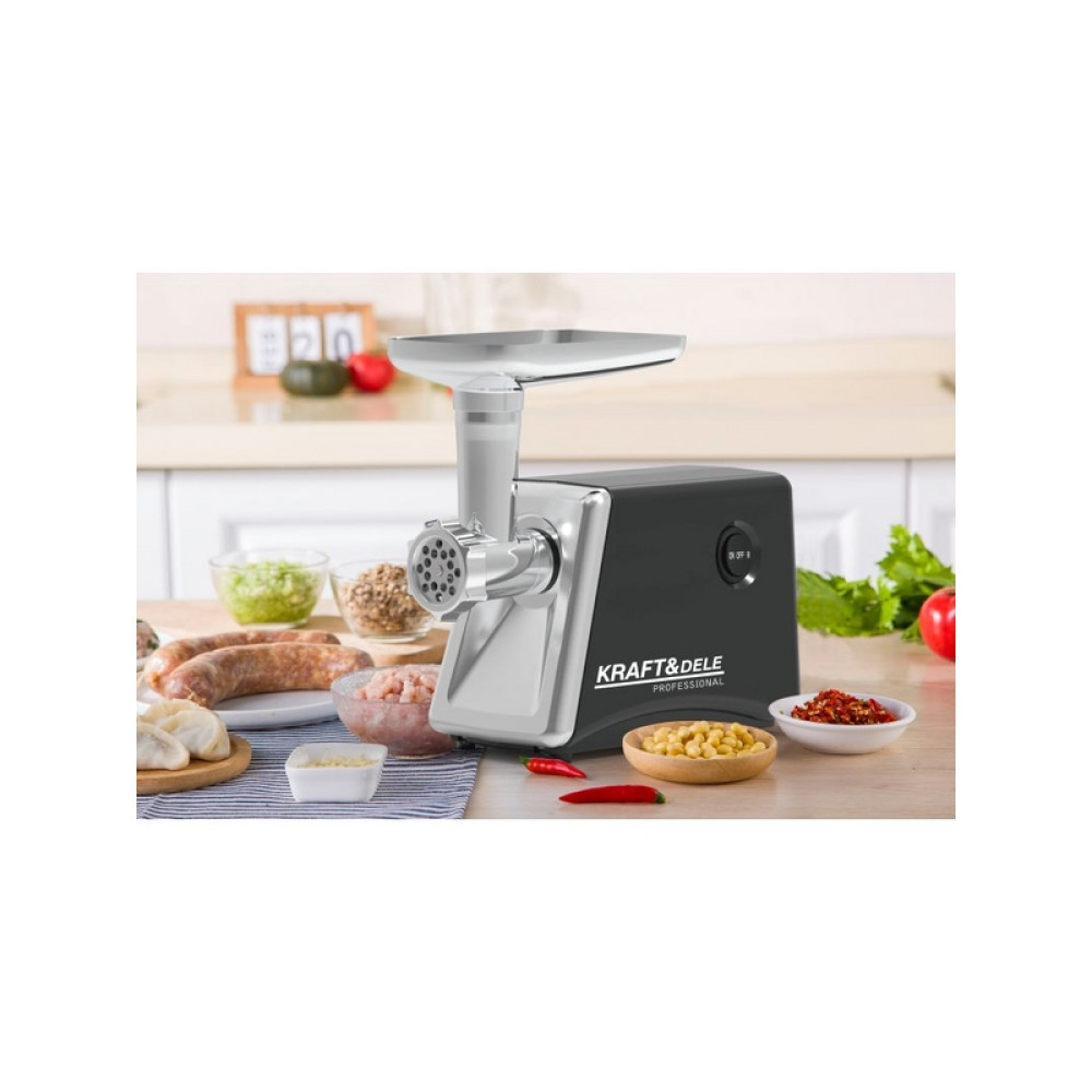 Mașină de tocat carne + accesorii 2000W Kraft&Dele KD4143