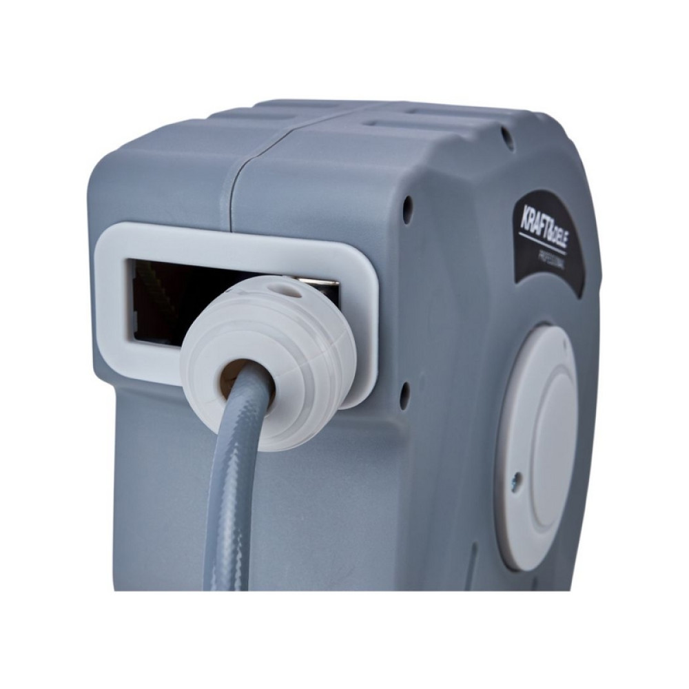 Tambur automat pentru furtun de grădină 10m+1m Kraft&Dele KD2081