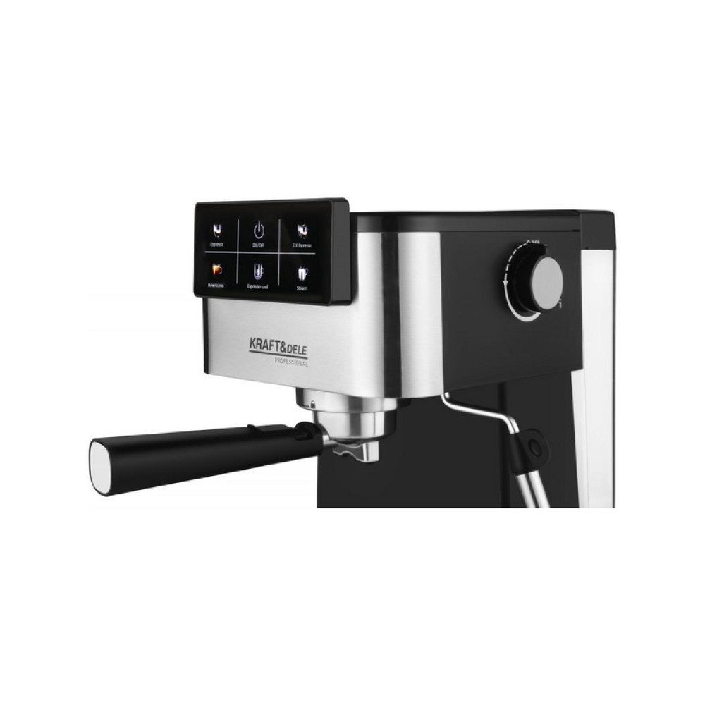 Кофемашина высокого давления 1500 Вт 20 бар Kraft&Dele KD4291