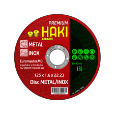 Disc metal/inox Haki Premium - 125x1.6