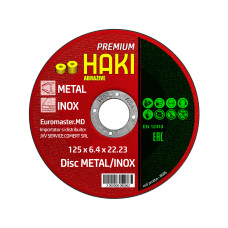 Disc șlefuire metal/inox Haki Premium - 125x6.4