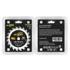 Disc lemn Haki Premium – Ø185 20/16 20Т