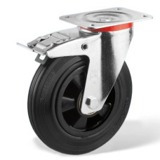 Roată rotativă cu frînă – Ø200mm