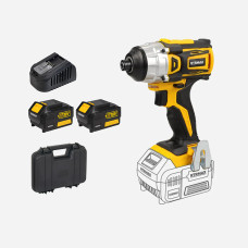 Mașină de înșurubat cu impact 1/4"Hex RTRMAX RTX2022 (set 2x4Ah)