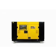 Generator diesel trifazat/monofazat 12 kW, silențios + panou ATS pentru pornire automată CIMEX SDG12-T