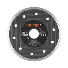 Disc diamantat Solid 125/22.2mm Dnipro-M