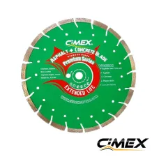 Disc diamantat beton/asfalt 300mm CIMEX ACP300