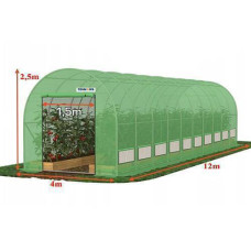Теплица 12x4x2.5м