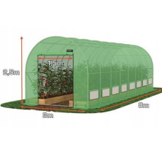 Теплица 8x3x2.5м