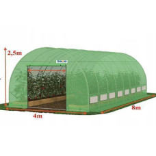 Теплица 8x4x2.5м