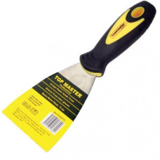 Spaclu inox 100mm cu mâner din fibră. Topmaster Profesional 320715