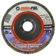 Disc FLAP 125mm P80 MAR-POL M07976
